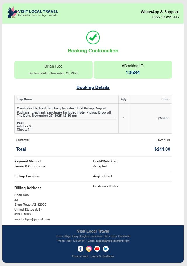 Confirmation Voucher